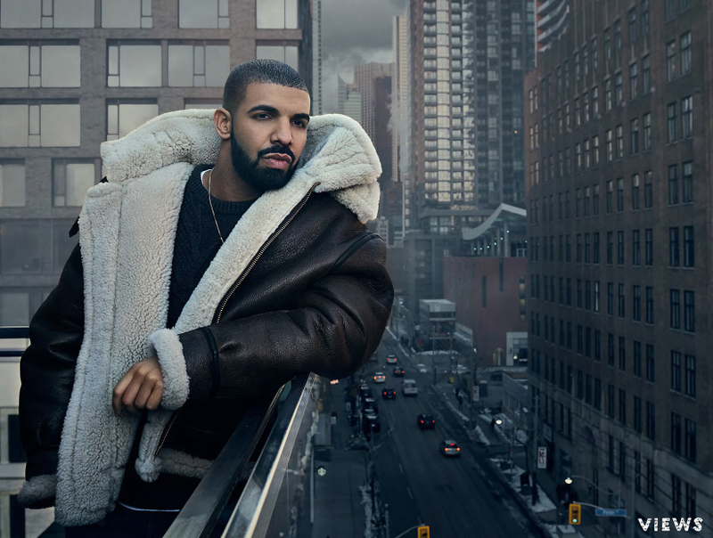 Here’s Drake, scouting out his next hit.